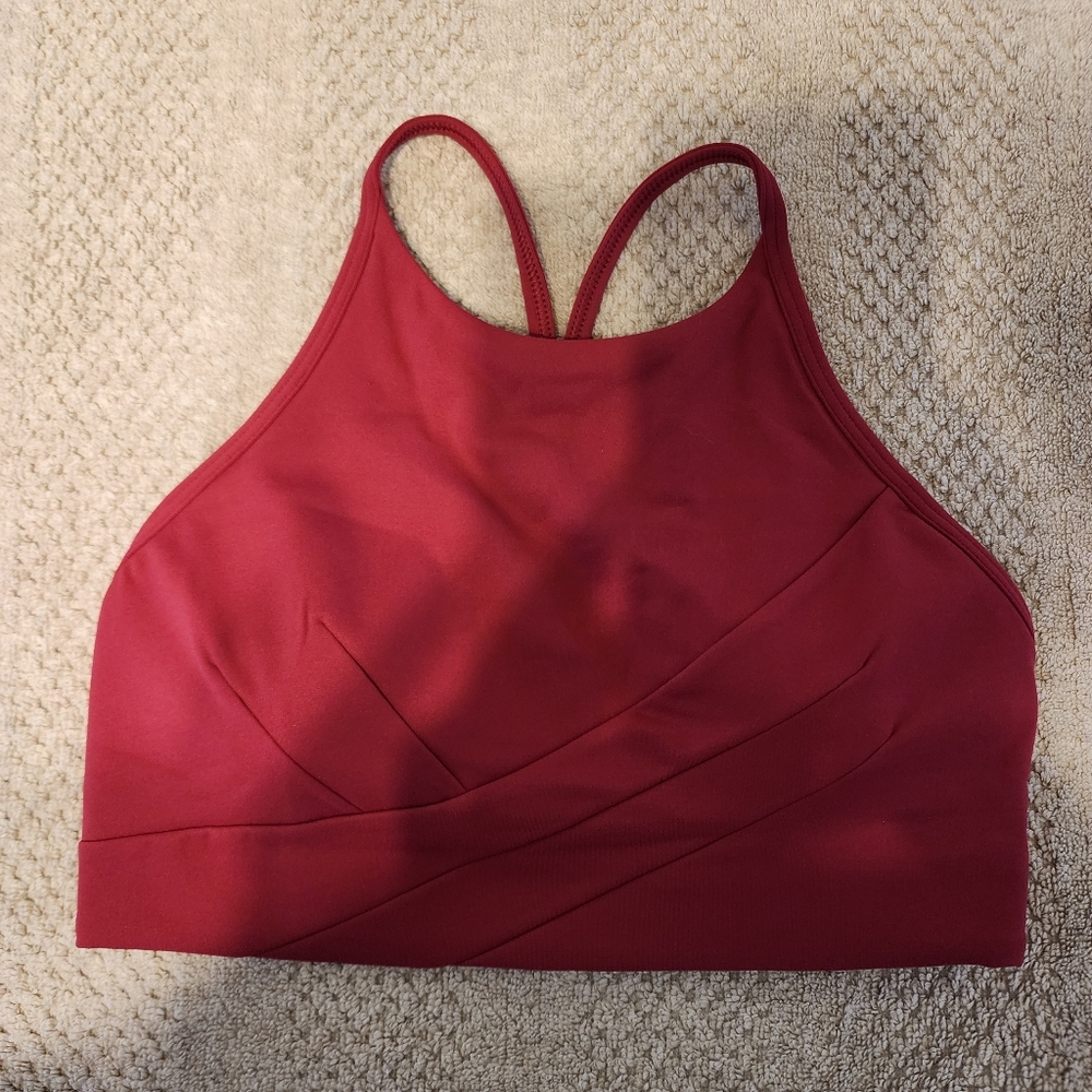 Lululemon Flow Wrap Front High Neck Bra NWT